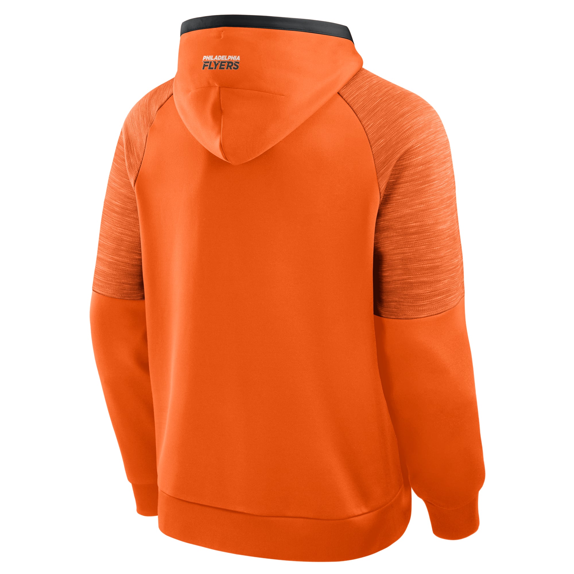 Men's Fanatics Orange Philadelphia Flyers Goaltender Defender Raglan Pullover Hoodie
